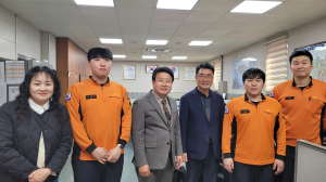 포항시 중앙동, 설맞이 유관기관 격려