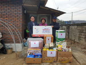 봉화 산림조합, 저소득 가구에 사랑의 꾸러미