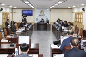 경북도의회, 김천의료원장 후보자 인사청문