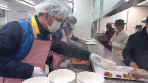 한국철도 경북본부, 사회복지관 배식봉사