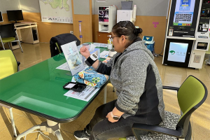 영주시 평은면 행정복지센터에 혈압측정기 설치