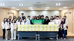 의성군보건소, 사랑의 사과주스 나눔 실천 훈훈