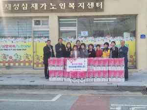 이우청 도의원, 설 맞이 사회복지시설 방문…따뜻한 사랑나눔 실천