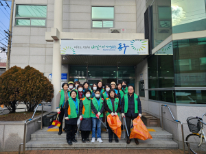 대구 동구 효목1동 통장협의회, 명절맞이 대청소 실시