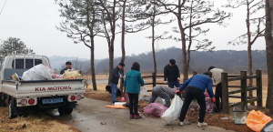안동시, 용상 반변천 상수원보호구역 환경정화활동