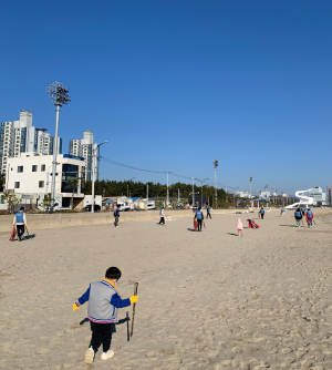 플랜텍 녹색환경 봉사단, 포항 송도 해수욕장서 환경정화 활동