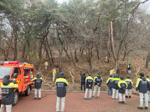 경북소방본부, 전담의용소방대 산불대응역량 강화