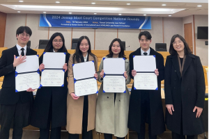 한동대 법학부팀, Jessup 국제법 모의재판 ‘우승’