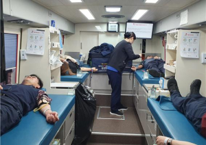 월성본부, 사랑의 헌혈운동 시행