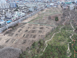 경주 황성공원 숲 복원사업 순조롭다