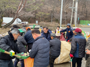 문경시 산북면새마을회, 자원모으기 운동