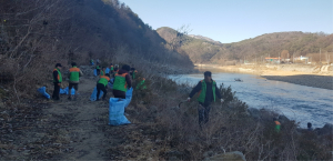 봉화군 명호면, 하천변 환경정화 활동