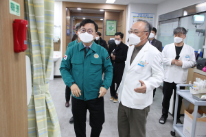 김선조 대구행정부시장, 지역응급의료기관 점검