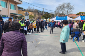 영주시 장수면발전협, 면민화합 윷놀이 대회