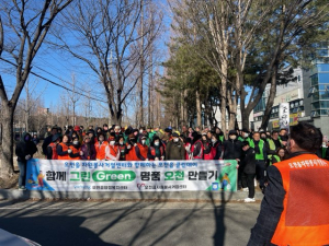 포항 오천읍 자원봉사자, 우리 동네 환경정화 활동
