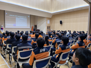 김천소방서, 비상탈출기법 특별 교육