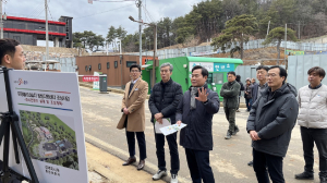 경북도, 김학홍 행정부지사 문경돌리네습지 방문