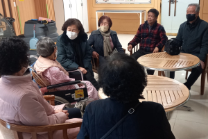 영주시 가흥2동 1통 노인회, 요양시설 위문
