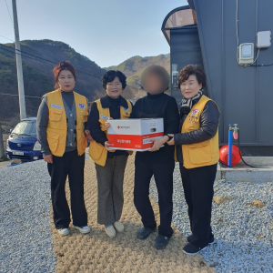 경북적십자사, 취약계층ㆍ이재민 희망풍차 물품 지원