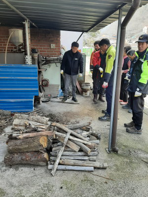 대구 군위군 삼국유사면, 화목보일러 합동 점검