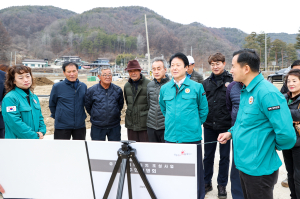 이병환 성주 군수, 해빙기 현장 안전점검