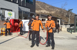 경북 소방본부, 울진군 봄철 산불 대비 점검