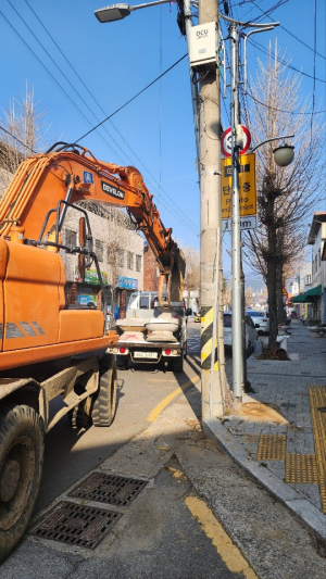 성주군 벽진면, 주도로변 무단적치물 수거