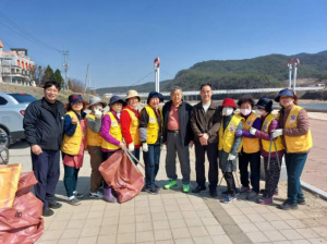 대구시 군위군 효령면 적십자봉사회, 환경정화 활동