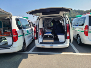 포항시 남북구보건소, 의료기관 구급차량 점검