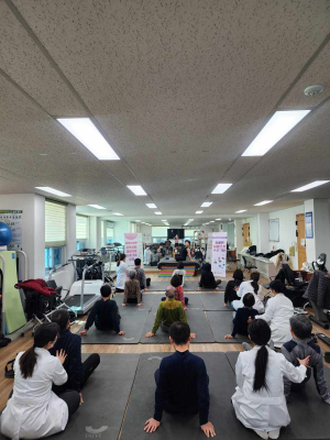 구미시, 장애인 재활요가 교실 운영
