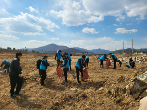 고령군, ‘세계 물의 날’ 맞이 환경정화 활동