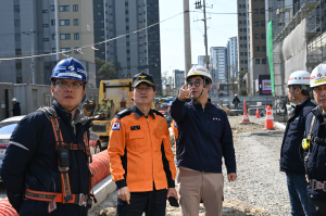 대구서부소방서, 건설현장 화재안전 현장 지도