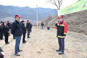 군위, 식목일 기념  ‘나무심기 행사’…헛개나무 2년생 2000본 식재