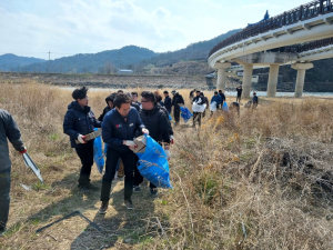 영덕군 물관리사업소-에코비트워터, 합동 하천 정화활동