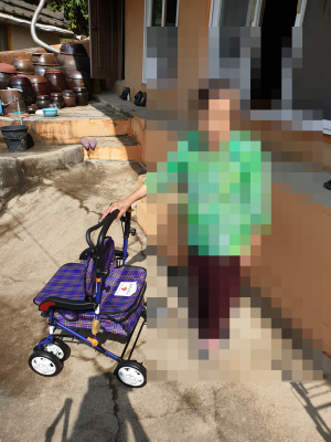 고령군지사협, 어르신 실버카 지원 사업