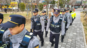 포항남부서-학교전담경찰관-기동순찰대, 합동 순찰