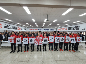 국민의힘 총선 대구선거대책위원회 출범