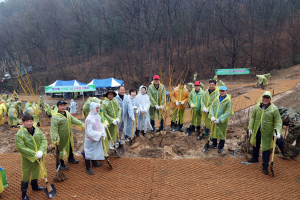 상주시, 제79회 식목일 기념 나무심기 행사