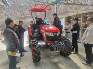 김천시, 상반기 농기계 현장 이용 기술교육