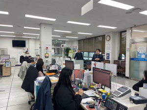 포항시 북구청, 읍면동 직원 찾아 격려