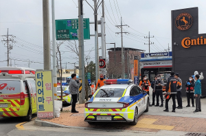 영주경찰서, 총선 대비 대형교통사고 가정 훈련