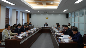 영천시의회 정례간담회…안건 13건 논의