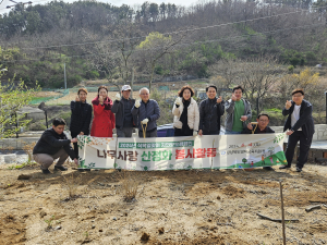 영덕교육청, 산정화 봉사 활동