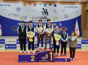 상주 상산전자고, 경북기능대회 ‘최고 성적’