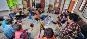 고령군우리마을건강파트너 자원봉사단,  행복 릴레이 사업 진행