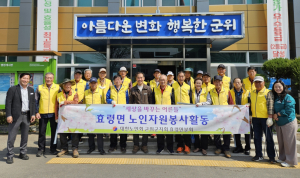 대한노인회군위군 효령면분회, 환경정화활동