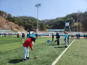 봉화서 그라운드골프 동호인 화합 한마당