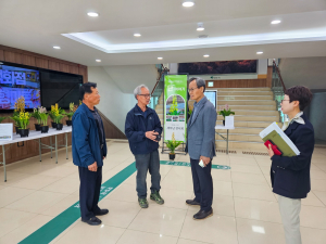 영주시, 19일까지 시청서 새우란 전시회