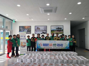 울진군 북면지역사회보장협의체, ‘마음담은 김치반찬’ 사업