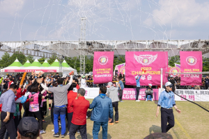 구미시민 화합의 장 ‘LG 주부배구대회’